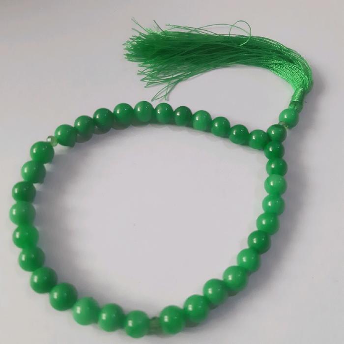 Tasbih Batu Giok 33Butir 8mm