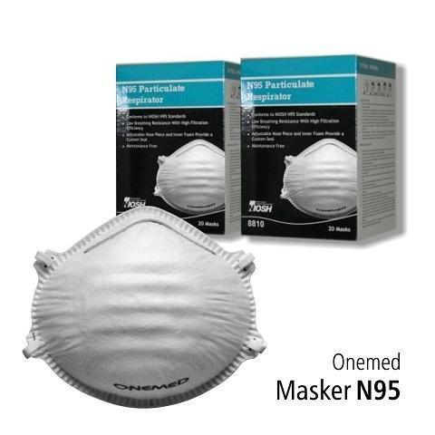 Masker N95 Onemed 8810 1 Pcs Kualitas Terjamin