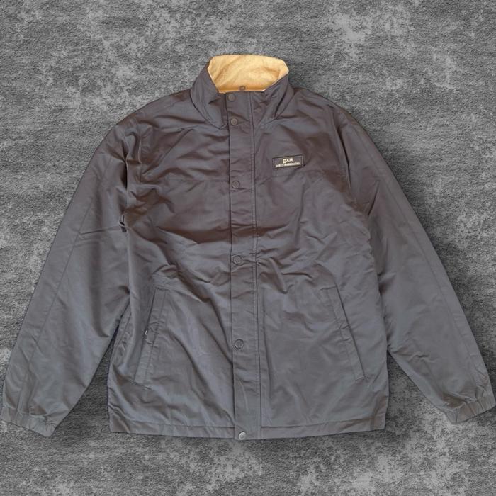 [A047] JAKET CASUAL WORK EXR ORIGINAL PROGRESSIVE WINDBREAKER POLAR REVERSIBLE DARK NAVY