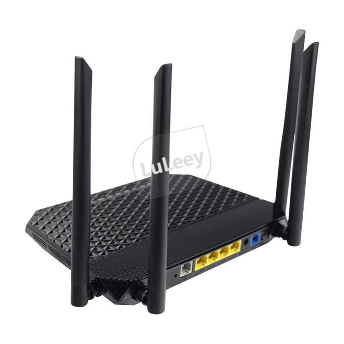 Gigabit XPON ONU 4GE + WIFI + 1pot + 1USB serat optik Onu Xpon