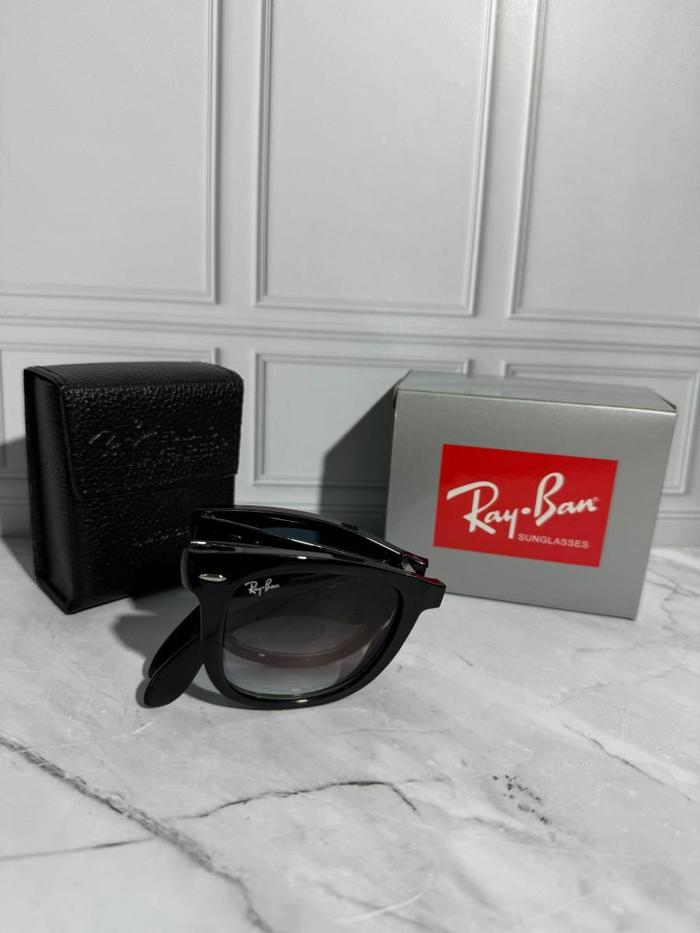 Kacamata RayBan Wayfarer RB4105 Folding Lensa Gradient Glossy Original