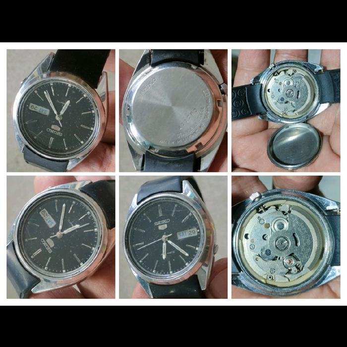 arloji automatic S5 no5 second masih hidup tapi minus