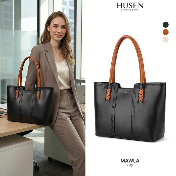 Tote bag Kantong Wanita Husen Tas Kantor Jinjing Shoulder Bag - Ashley Mawla ToteBag