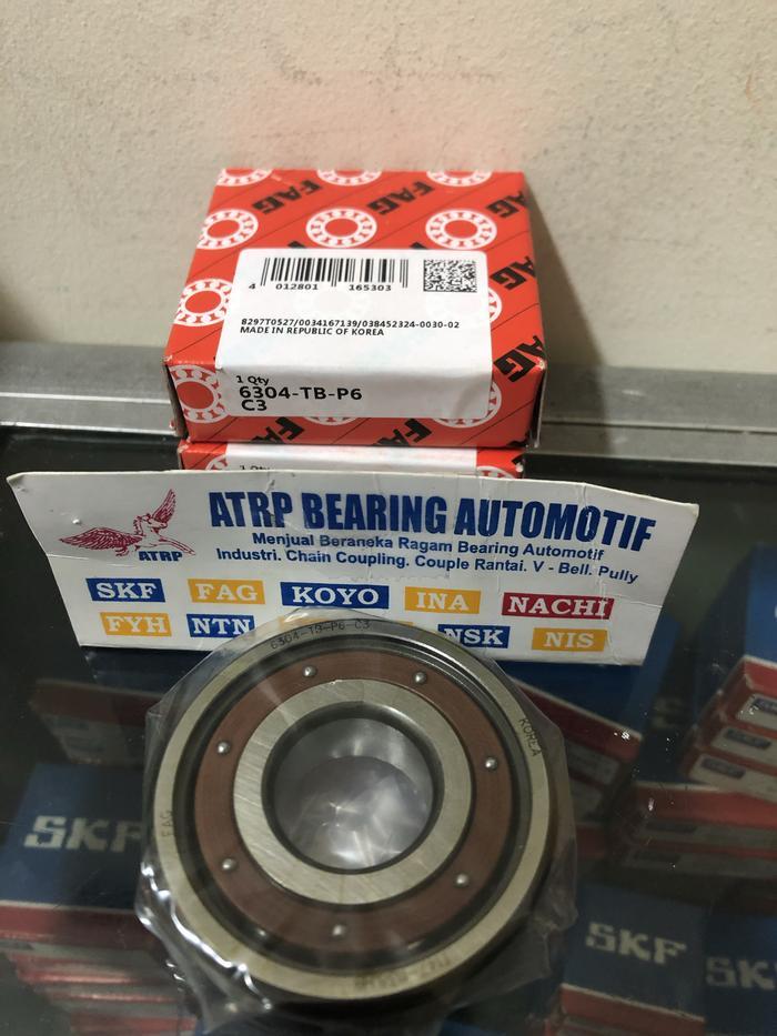 BALL BEARING 6304 TBP6 C3 FAG HIGH SPEED