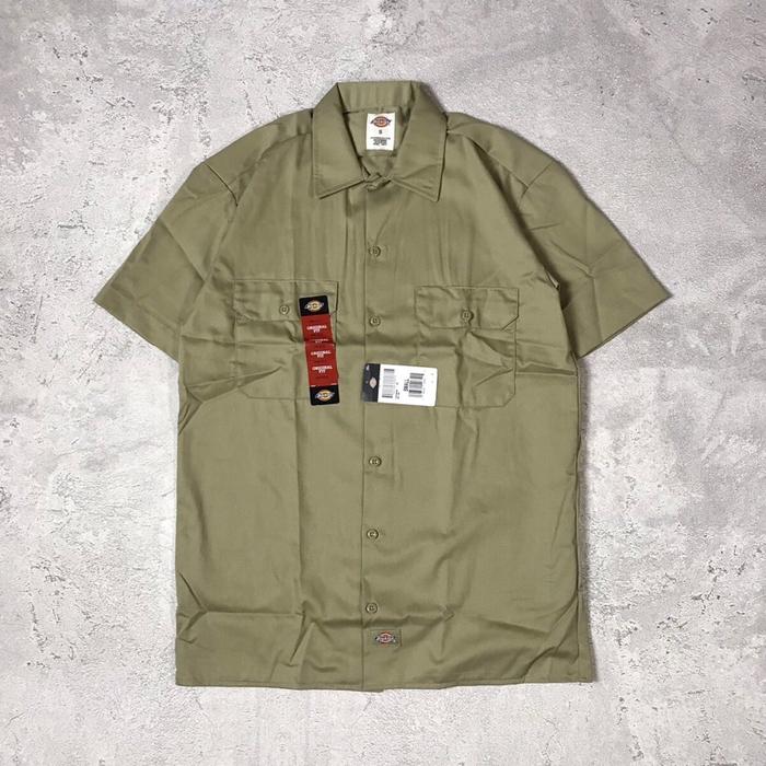 Dickies Workshirt Khaki - 100% Original