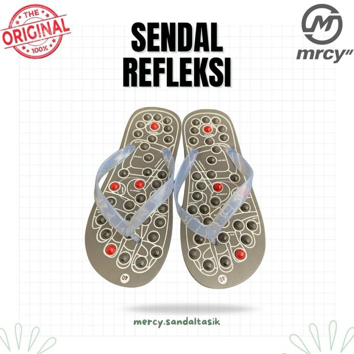 Sandal Refleksi – Pijat Kaki Otomatis untuk Redakan Lelah & Nyeri Tumit Cocok Untuk Pria dan Wanita