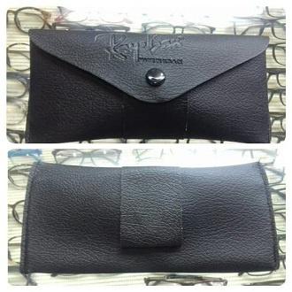 Dompet Pinggang tempat Kacamata Kulit Sintetis/dompet kacamata gaya pria/Kotak Kacamata/Dompet Kacam