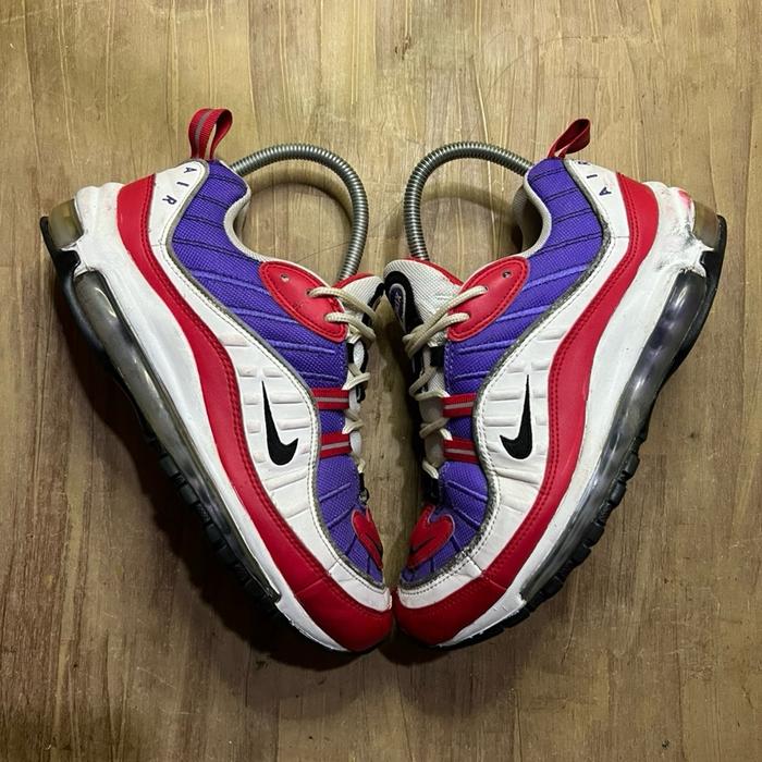 Nike airmax 98 psychic purple red raptors
