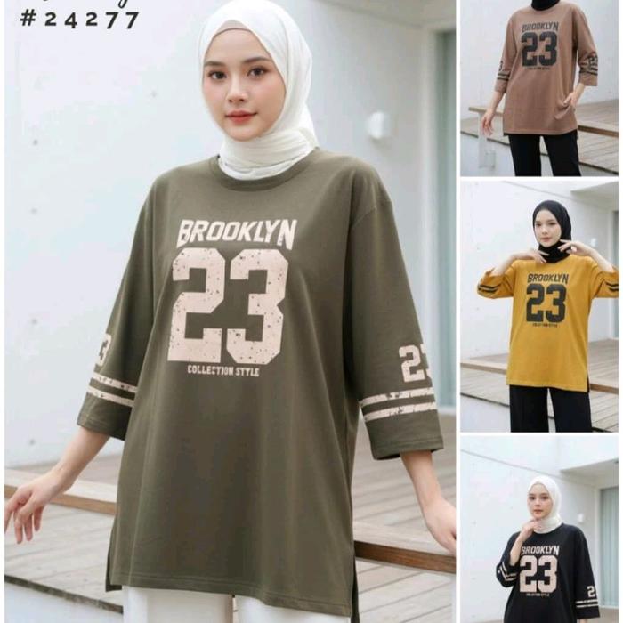 tasan kaos wanita kekinian