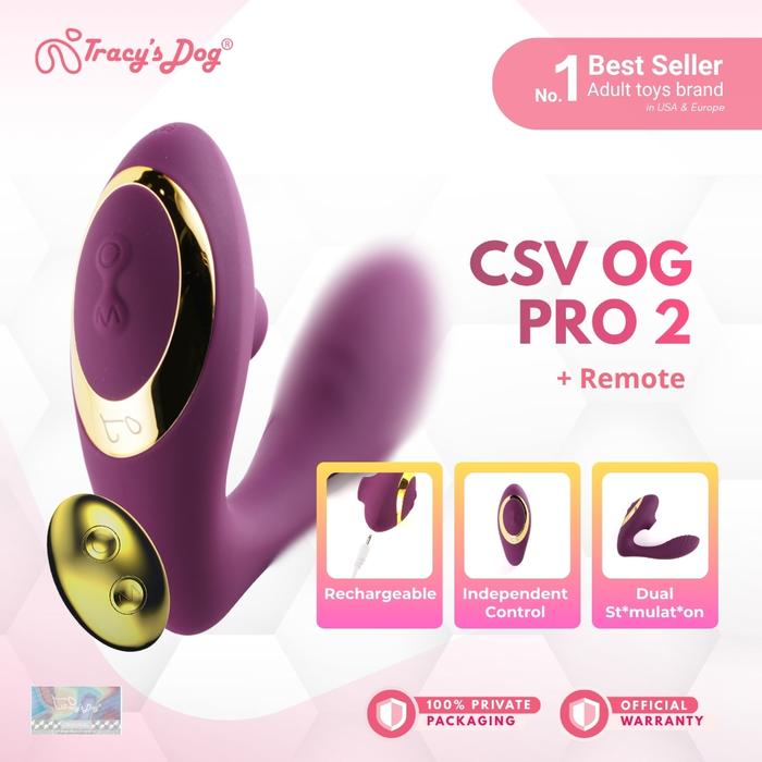 Tracy's Dog CSV OG Pro 2 Clitora Sucking Vibratr