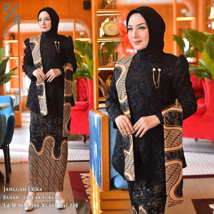 KEBAYA MODERN JANGGAN EMBOS (FREE BROS) JHAGUARD FOKURO/KEBAYA ADAT JAWA VIRALL PESTA KONDANGAN / SE