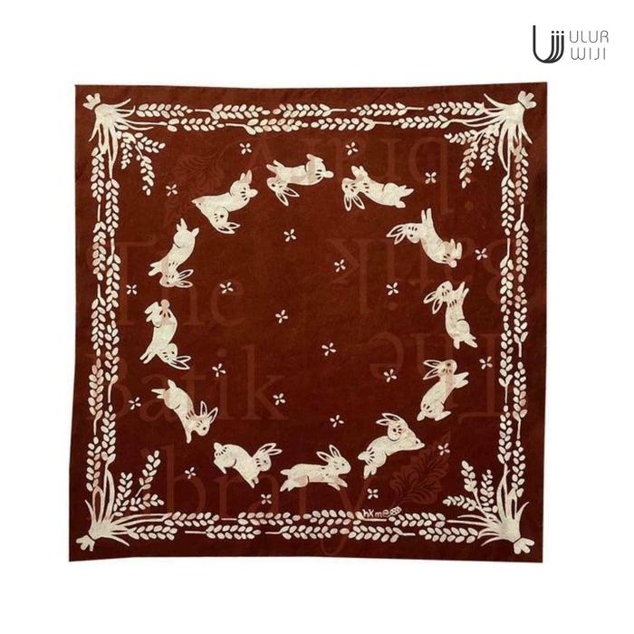 Scarf Batik Modern MEADOW - Batik Tulis Pewarna Alami | Ulur Wiji x The Batik Library