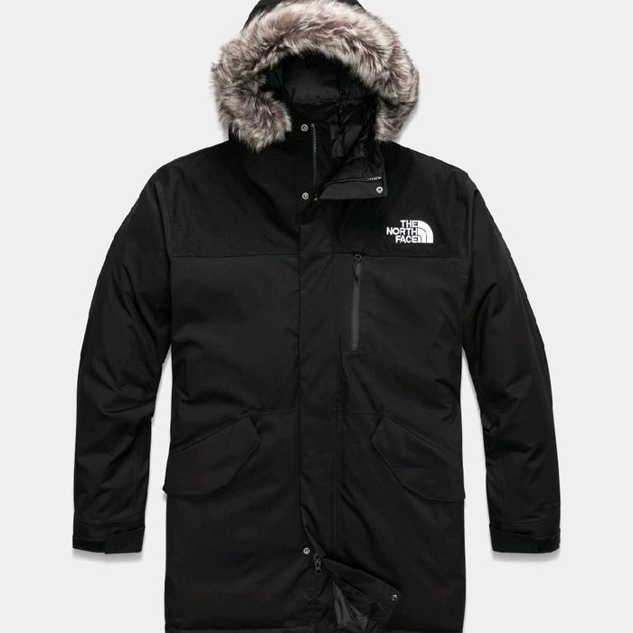 THE NORTH FACE MEN'S BEDFORD DOWN PARKA BLACK JAKET GUNUNG HIKING WINTER TRAVELING ORIGINAL