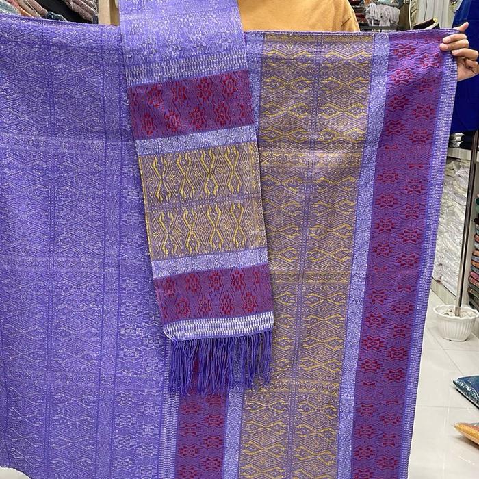 Tumtuman Tanpa Sambung Siantar - Songket