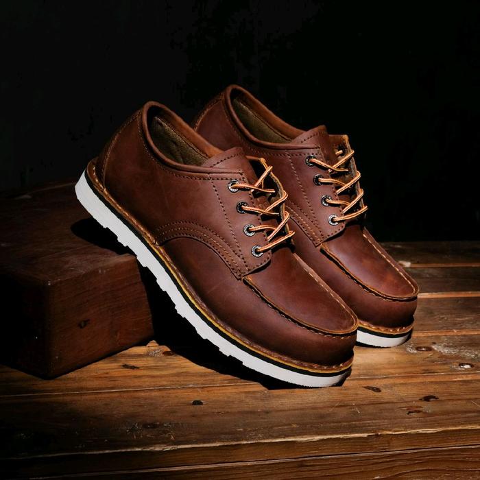 Piede - Campo Series Brown Mocto 4 hole Shoes