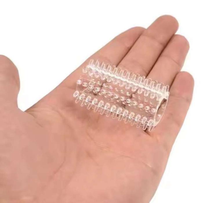Jual Ring Cincin Halus Kunci Minat Kecil 6 Buah Cincin Blok Partikel Kondom Pria Pasangan Hubungan