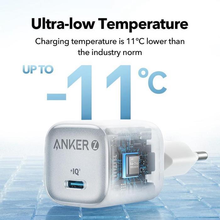 Anker Zolo Adaptor USB C Port 20W 30W Power IQ 3.0 Fast Charging with USB Type Cable - A2699 A2698 A