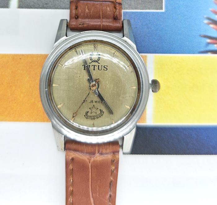 Jam Tangan Titus Ladies 21 Jewels Klasik untuk wanita