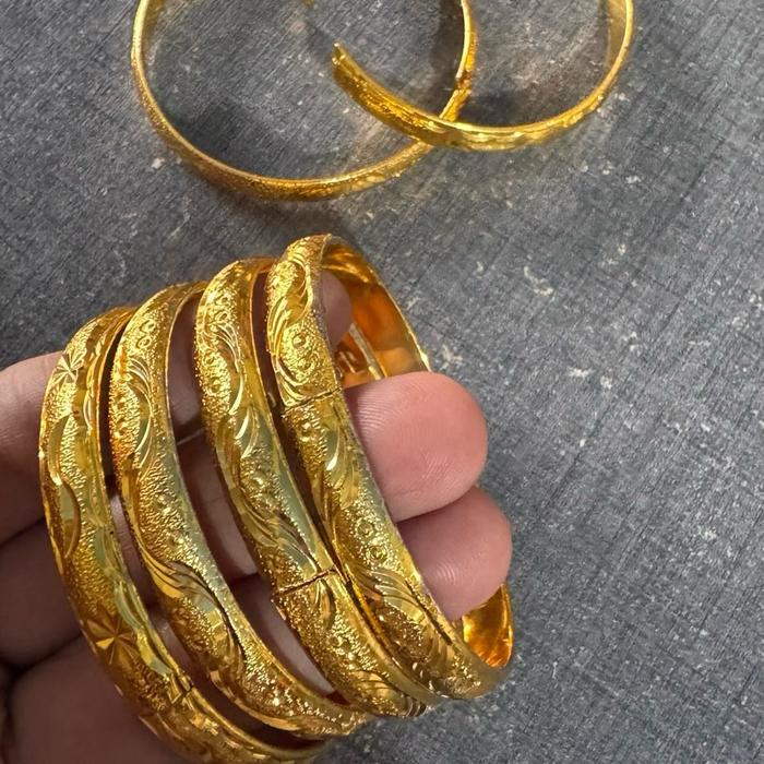 Gelang bulat cuping, 1pc gelang cuping premium