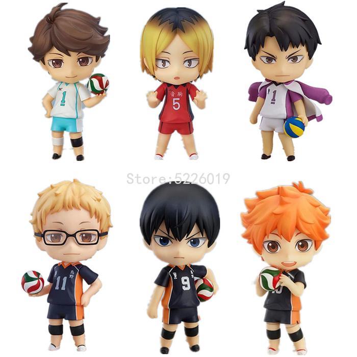 6 Styles Haikyuu Anime Figure 616# Kei Tsukishima Action Figure 789#