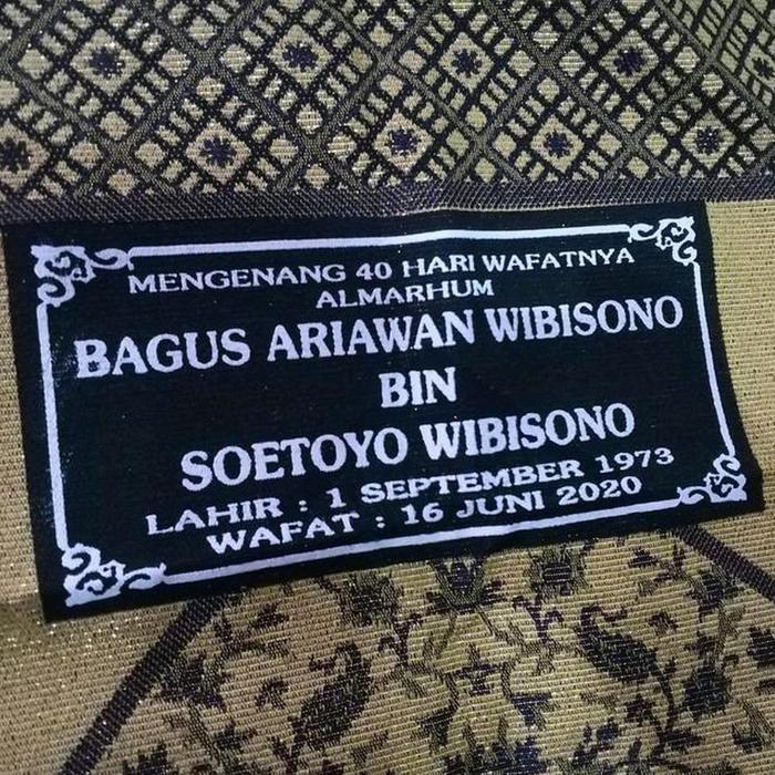 sablon sajadah /tambahan sablonan saja /sajadah sablon