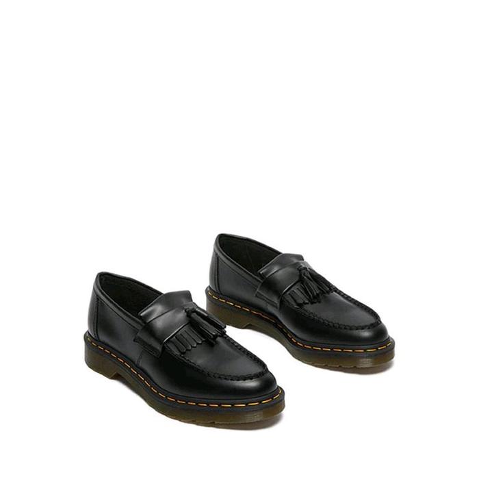 Dr. Martens Core Adrian YS Unisex Slip On - Black Smooth "ORIGINAL 100%" (Garasi.R03)