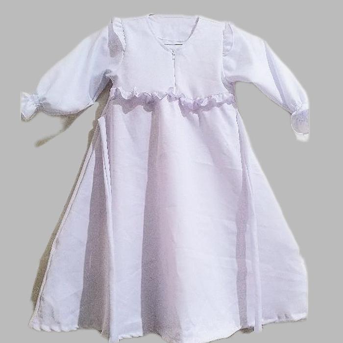 Baju Gamis Dress Anak Crinkle Lembut Syari Wanita Panjang untuk Lebaran - MEDINA DRESS - Bayi, Shaki