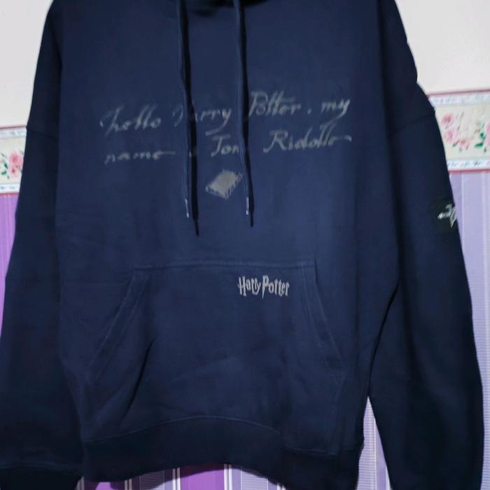 hoodie brand graphic tee x harry Potter print
