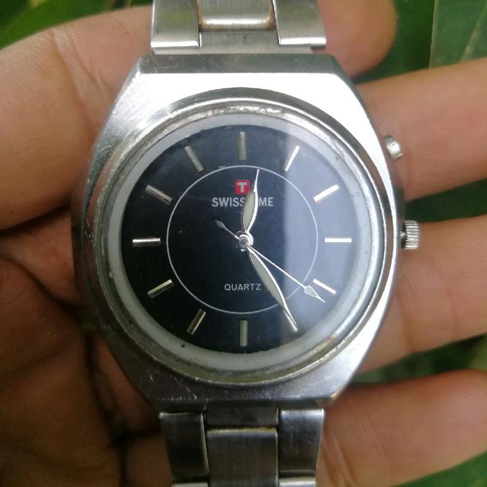 jam tangan SwissTime quartz watch