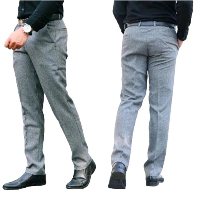 Men's Pants celana Slim Slimfit Pria  Celana Kerja celana  stanley Kantor Formal ankle fitter laris