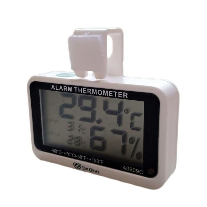 Termometer Digital Kulkas / Chiller / Ice Bag / Freezer / Showcase Cooler dengan Alarm