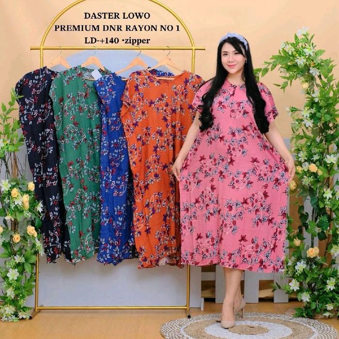 Daster Lowo super jumbo motif Daisy