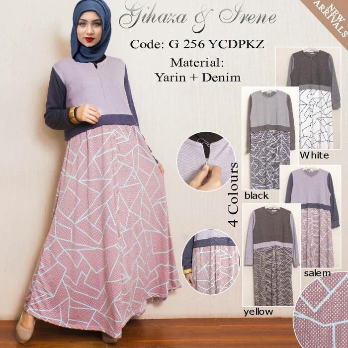 GAMIS LEBARAN KONDANGAN ARISAN HARIAN KULIAH NGAJAR SEKOLAH KERJA KANTORAN BRANDED IRENE HIJAB CANTI