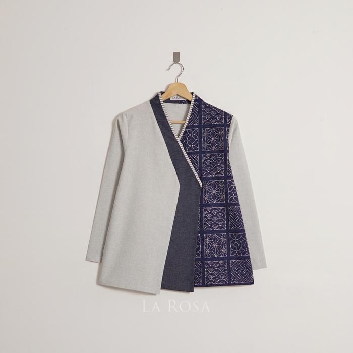 La Rosa Atasan Ouse Batik Wanita Paula Fit To Xxl Bahan Katun Lembut Panjang 73 Cm Tangan 57 Cm Idea