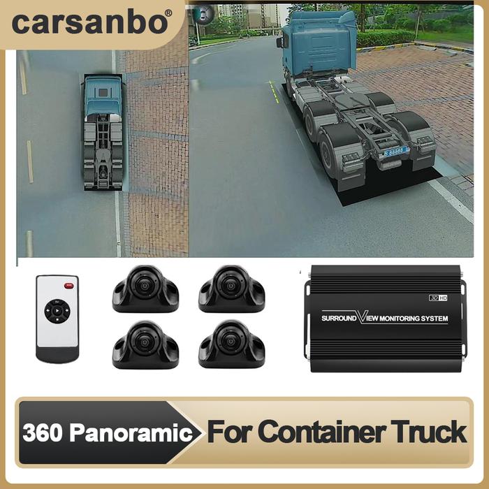Carsanbo Car 360° Surround Bird's Eye View Camera System Auto 360