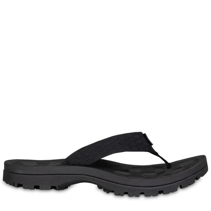 Eiger Sandal Pria Bhardev Pinch Sole Black Sandals