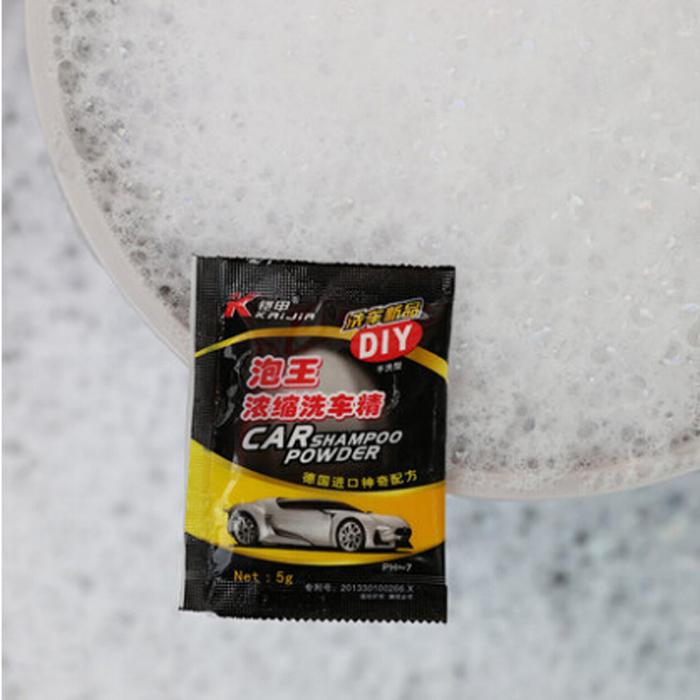 10PCS Powder Car Wash Shampoo Universal Cleaning Car Shampoo