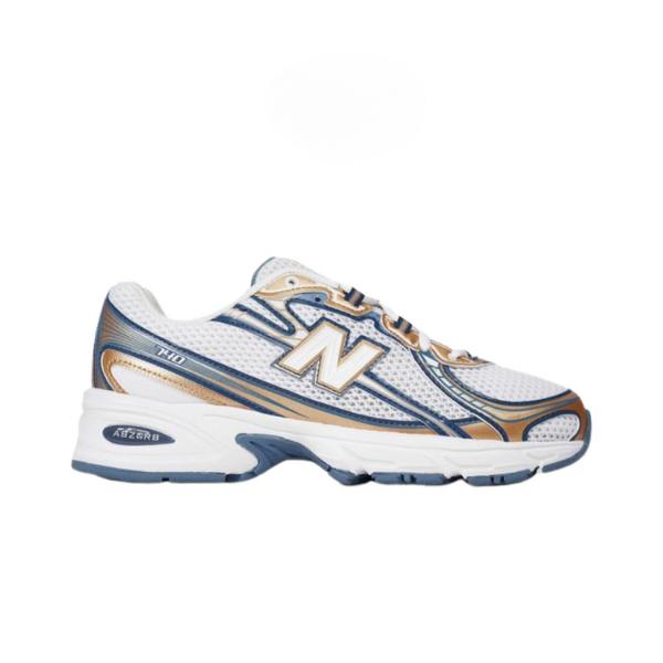 UNSEEN N MOVING - Sneakers Pria 740 blue heron gold original