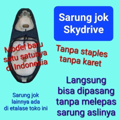 Sarung jok motor Suzuki Skydrive, Cover jok Skydrive