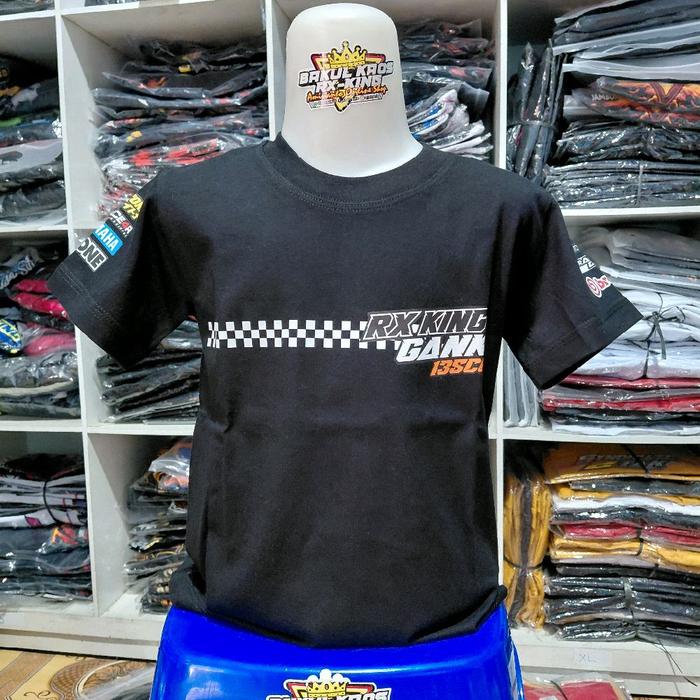 T-SHIRT Anak Motif RX KING GANK Sablon pres DTF 2x
