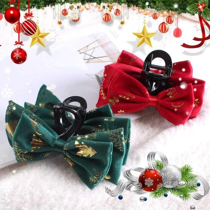 Jepit Rambut Tema Natal / Jepit Rambut Christmas / Jepit rambut / Aksesoris Rambut Natal / Hairclip 