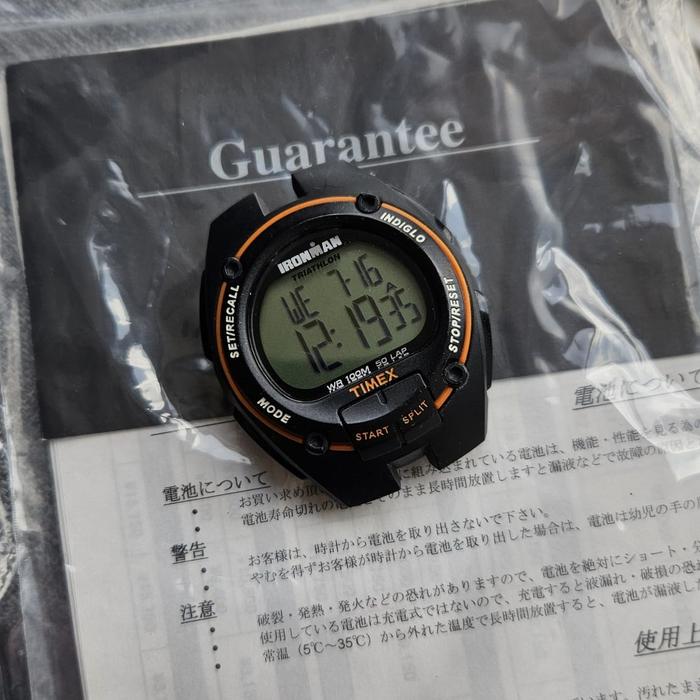 Timex Ironman Triathlon Digital Watch Men With paper head saja