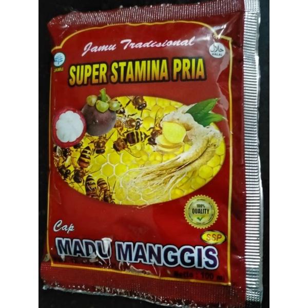 SUPER STAMINA PRIA(SSP) CAP MADU MANGGIS (12 SACHET)