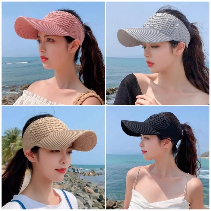 Topi Senam WD Topi Pantai Topi Zumba