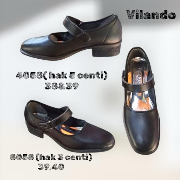 Sepatu pantofel sekolah vilando