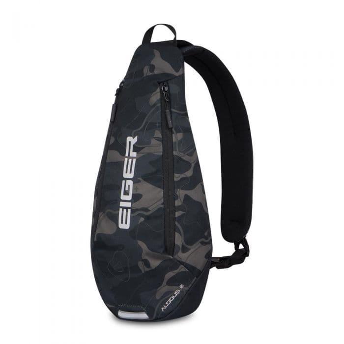 Tas Selempang Punggung Eiger Aldous 2 art 910006010 Cross Sling Bag Camo Green Original Promo