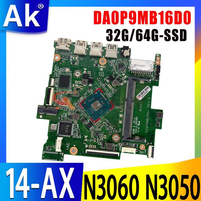 905305-601 937763-601 untuk Motherboard Laptop HP Stream 14-AX 14-BE