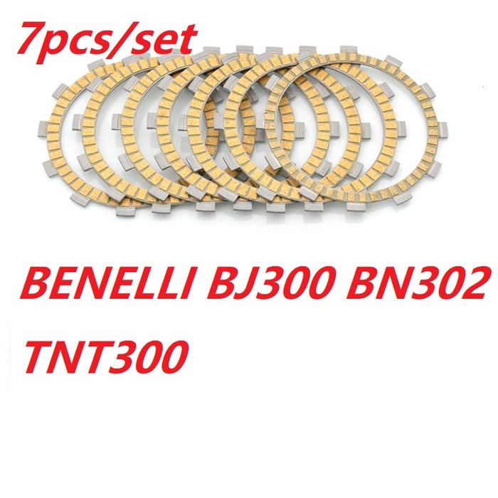 7pcs/lot Motorcycle Friction Clutch plates disc For QJIANG Benelli