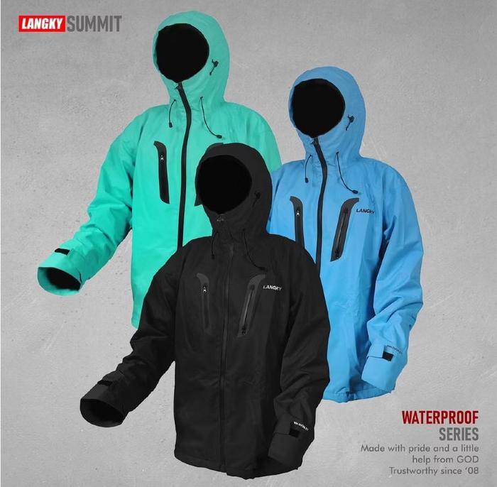 Jaket Outdoor Waterprooft Premium Anti Air Anti Angin Langky HEWS SUMMIT BLAZER