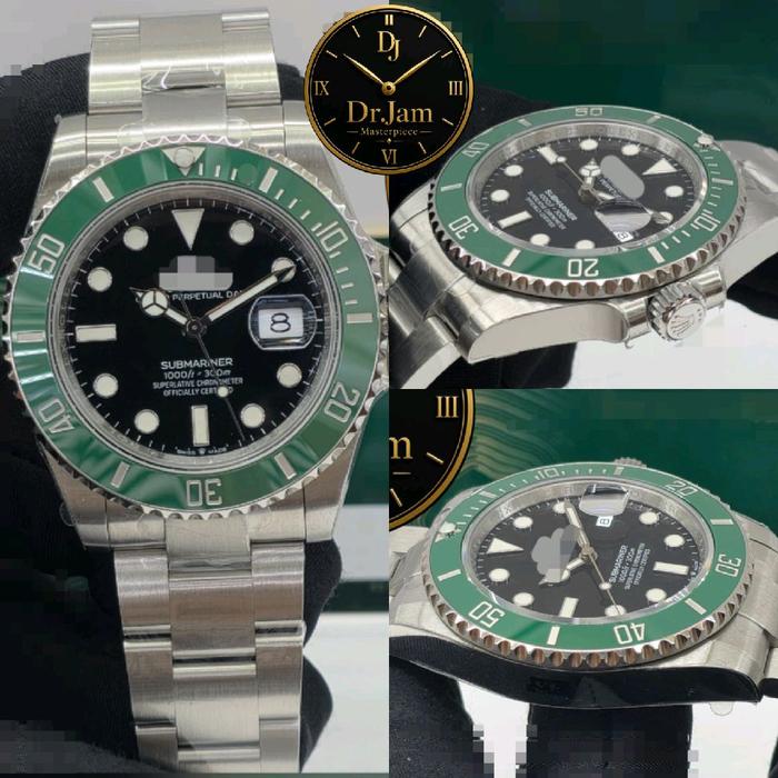 Dr.Jam II RLX SUBMARINER 41MM GREEN REF 126610 VSF 72 HOURS TOP TIER 5